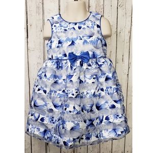 ♥️ Girls Blue Dress 4T